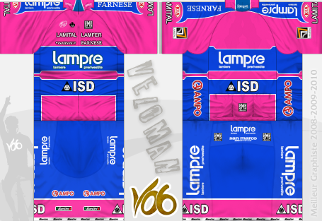 Main Shirt for Lampre ISD