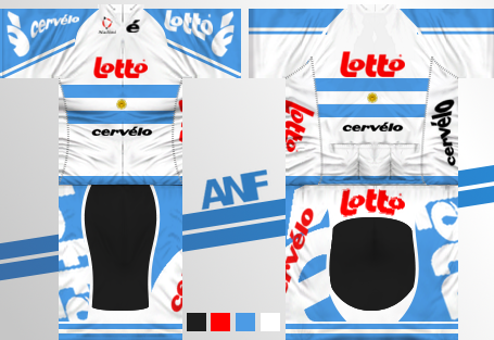 Main Shirt for Lotto - Cervelo