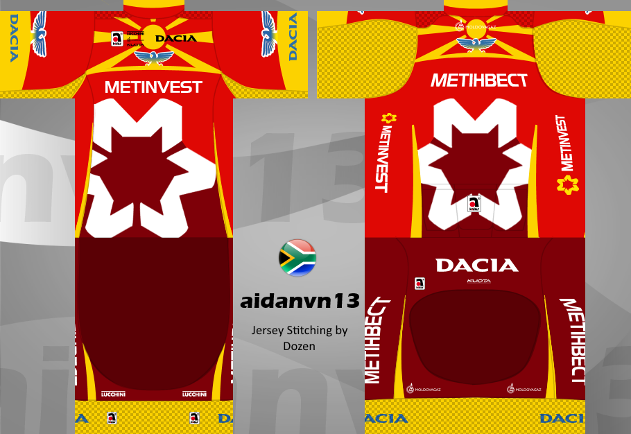 Main Shirt for Metinvest-Dacia