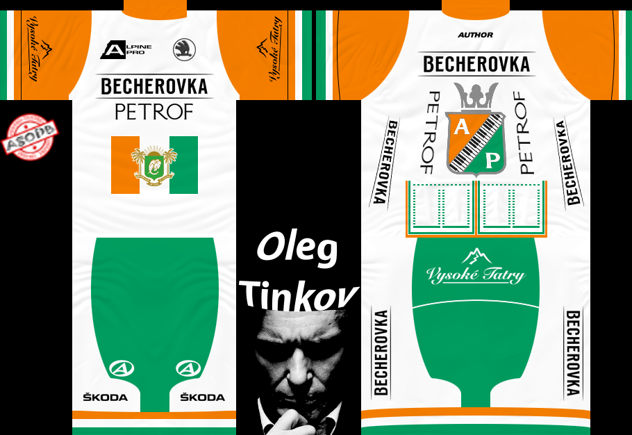Main Shirt for Becherovka - Petrof