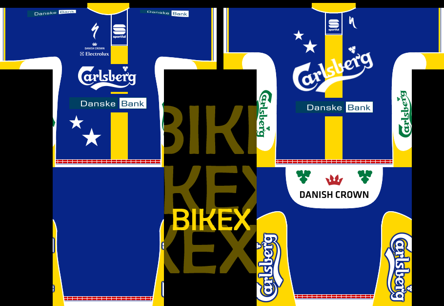 Main Shirt for Team Carlsberg - Danske Bank