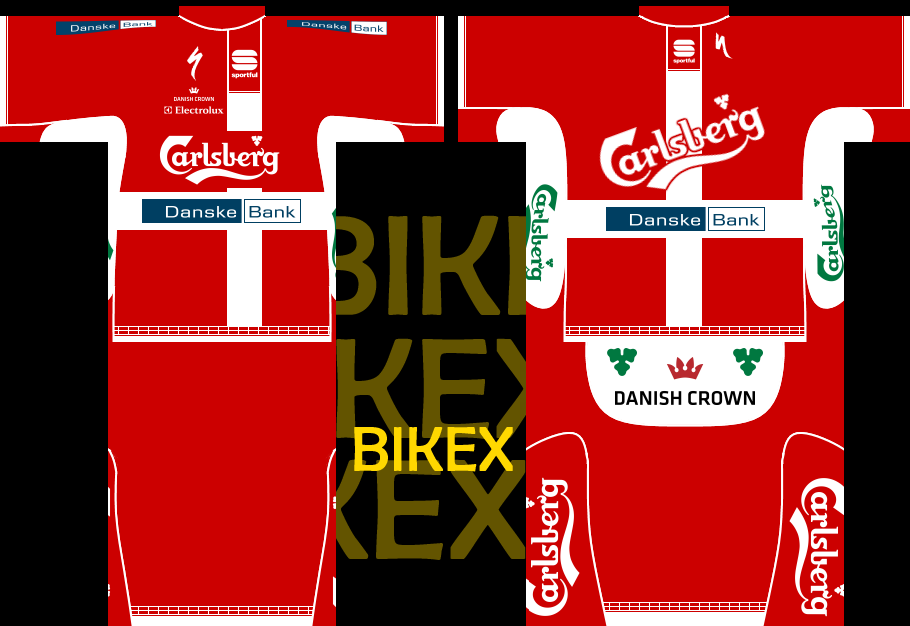 Main Shirt for Carlsberg - Danske Bank