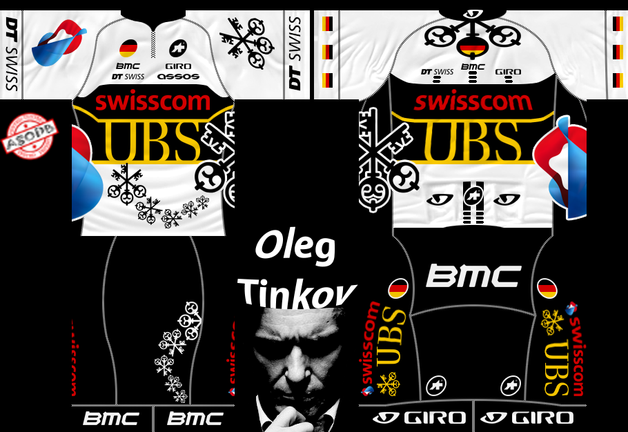 Main Shirt for Swisscom - UBS