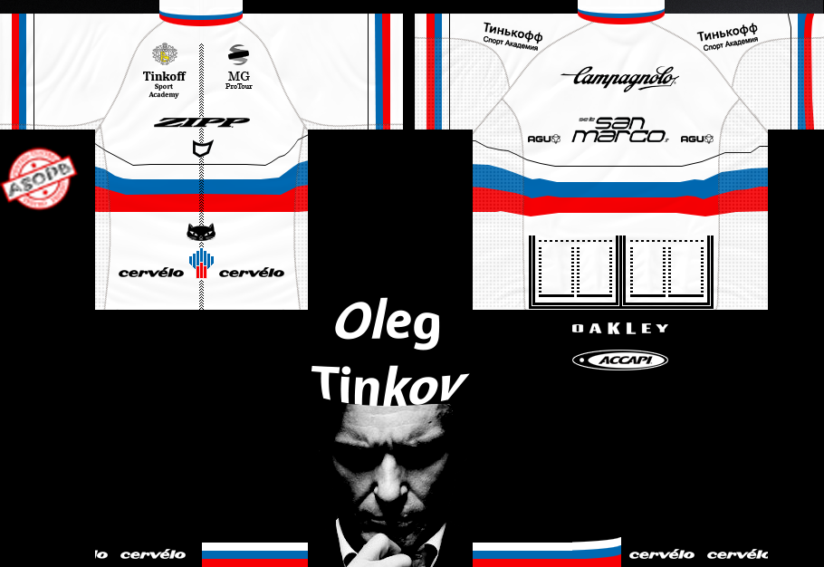 Main Shirt for Tinkoff Sport Academy