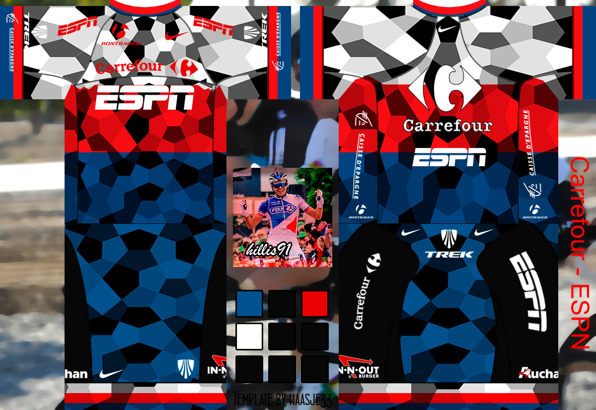 Main Shirt for Carrefour - ESPN