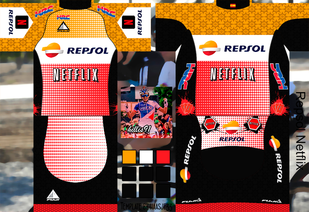 Main Shirt for Repsol - Netflix