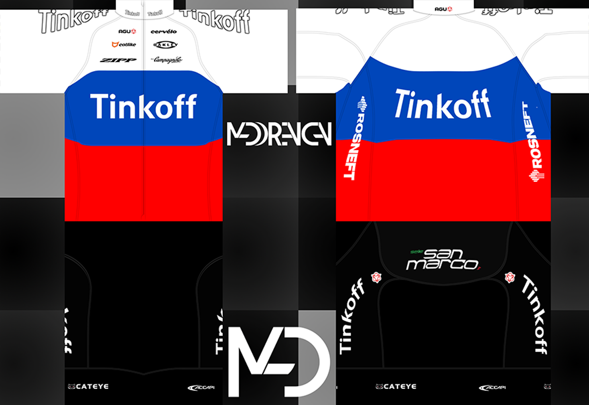 Main Shirt for Team Tinkoff
