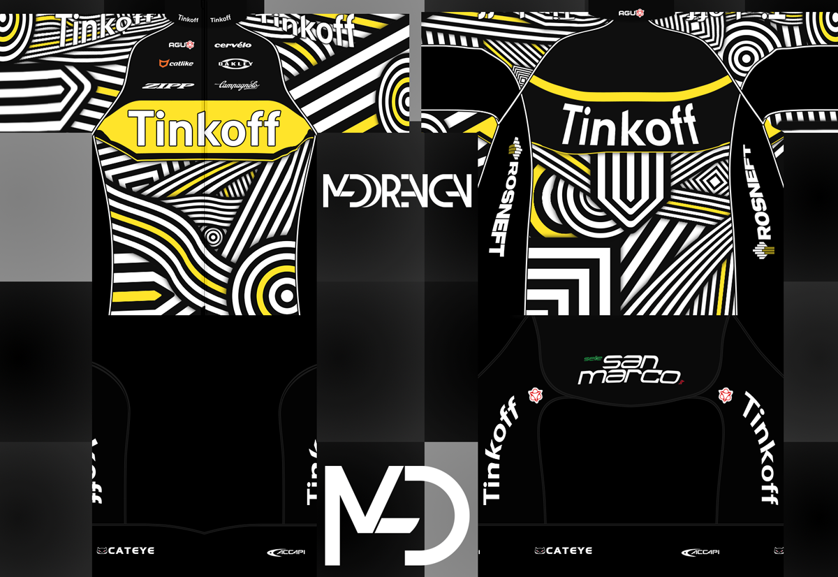 Main Shirt for Team Tinkoff - La Datcha