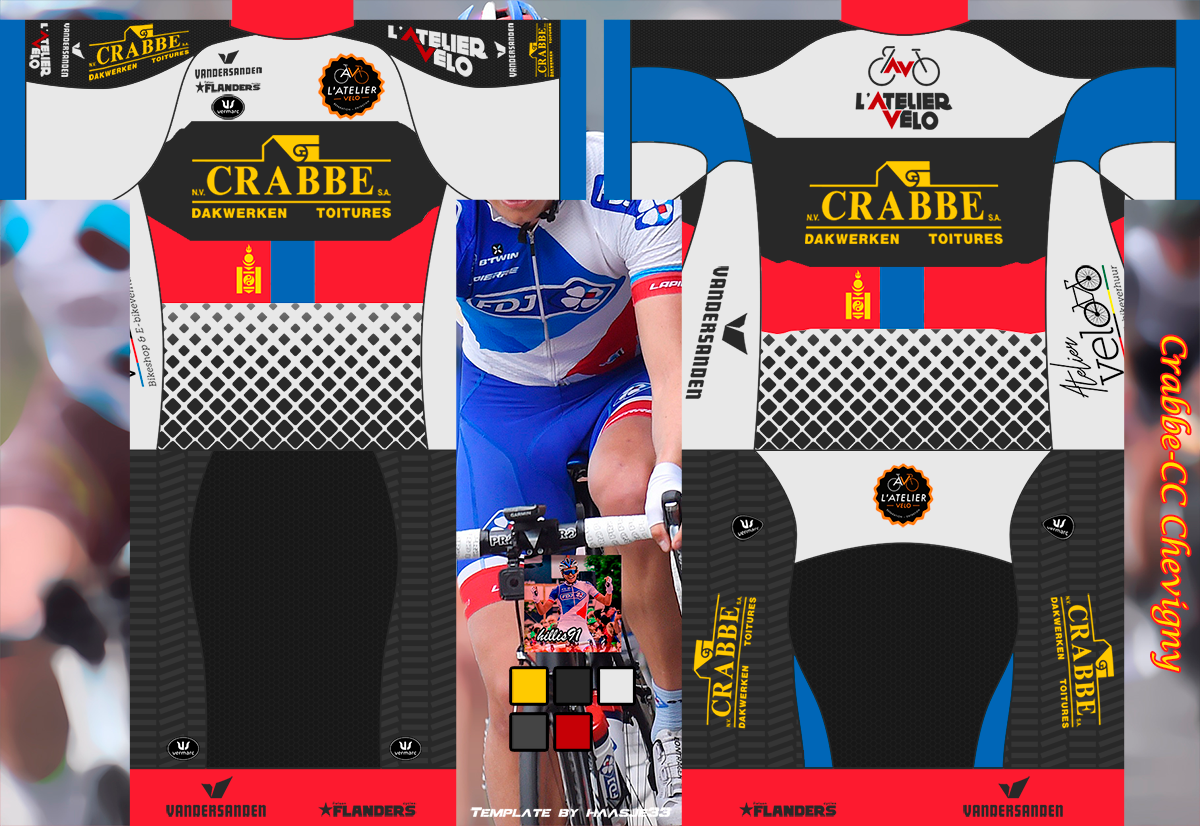 Main Shirt for Crabbe-CC Chevigny