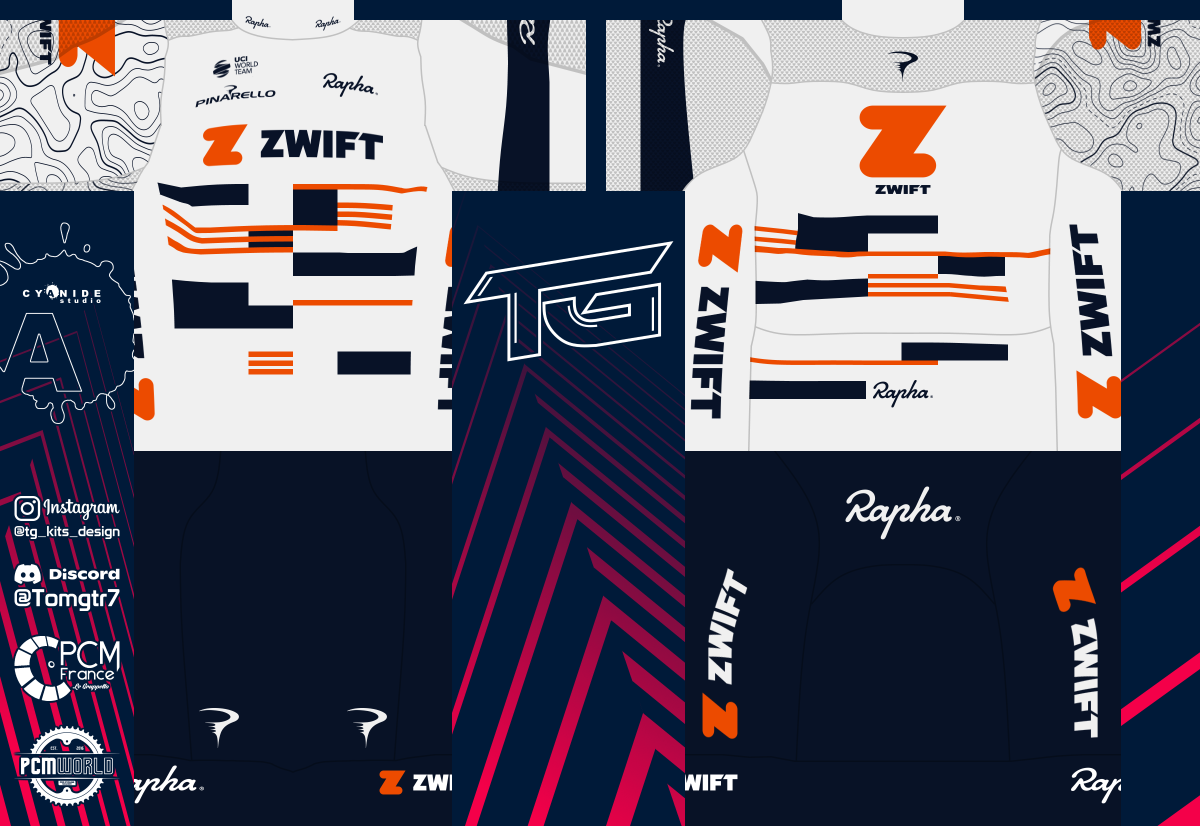 Main Shirt for Zwift Pro Cycling