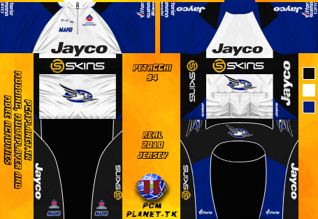 Main Shirt for Team Jayco Skins