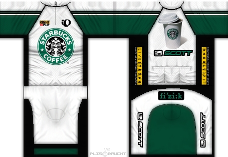 Main Shirt for Team Starbucks