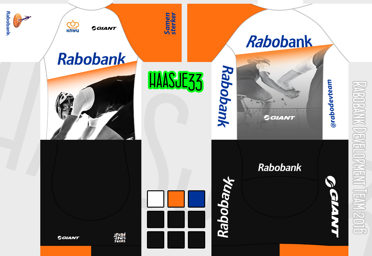 Main Shirt for Rabobank Development Team