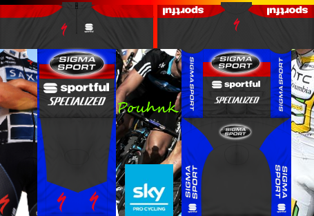 Main Shirt for Sigma Sport - Specialized
