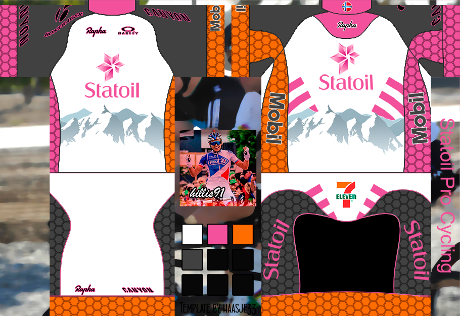 Main Shirt for Statoil Pro Cycling
