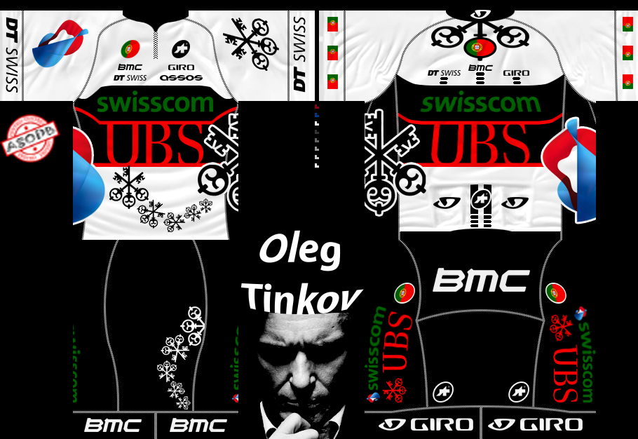 Main Shirt for Swisscom - UBS