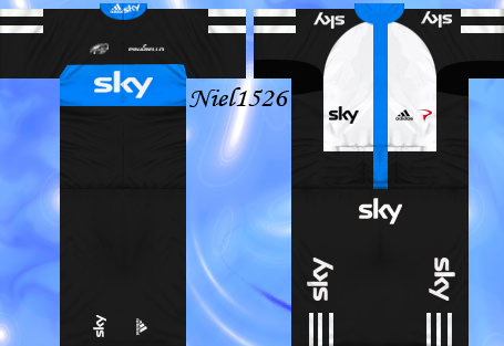 Main Shirt for Sky Professional Cycling Team