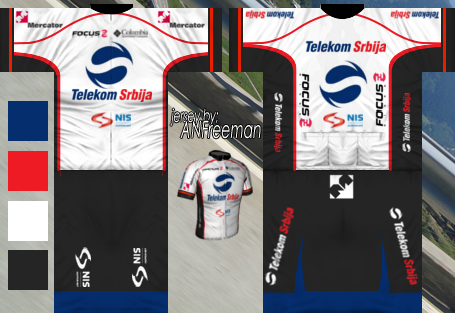 Main Shirt for Team Serbian Telecom