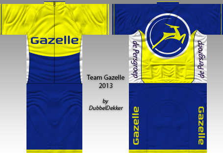 Main Shirt for Team Gazelle