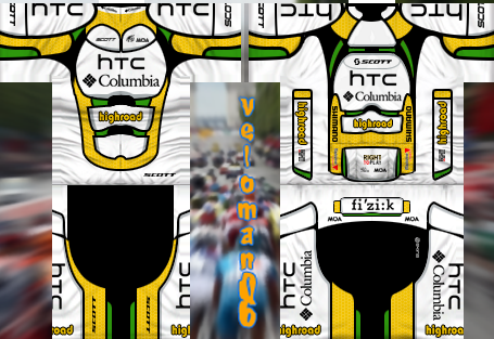 Main Shirt for Team HTC - Columbia