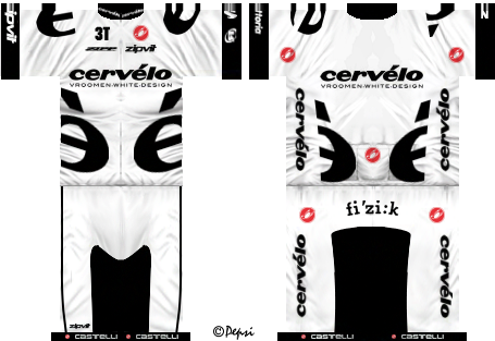 Main Shirt for Cervélo TestTeam