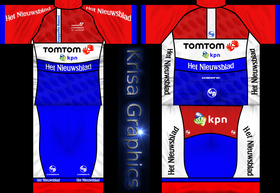 Main Shirt for Team TomTom