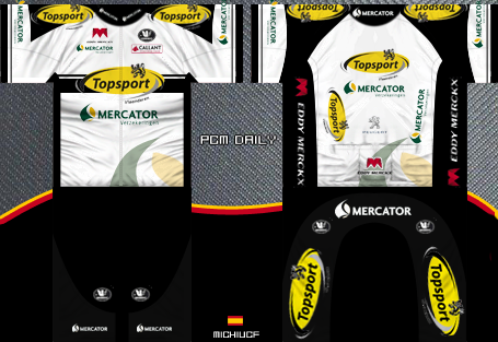 Main Shirt for Topsport Vlaanderen - Mercator
