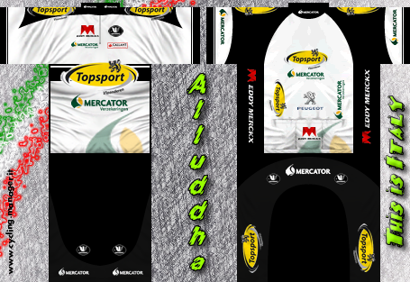 Main Shirt for Topsport Vlaanderen - Mercator