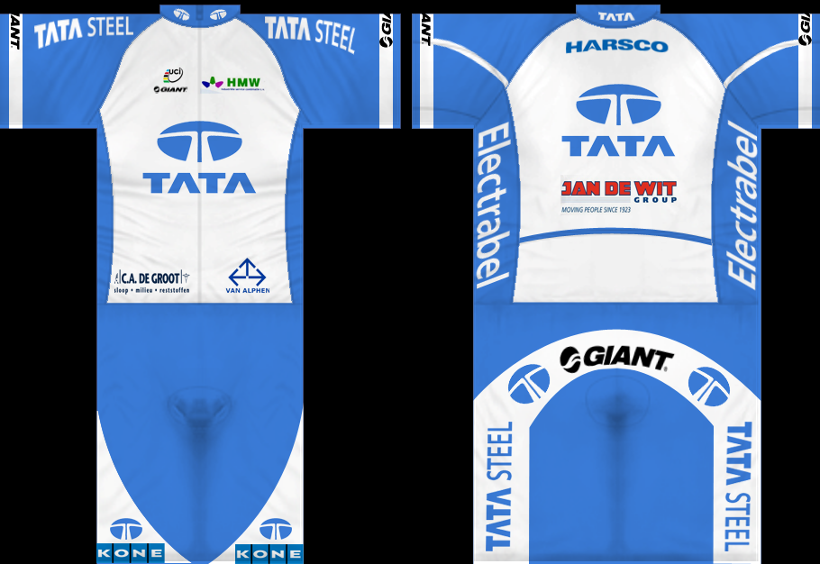 Main Shirt for Tata Steel - Electrabel