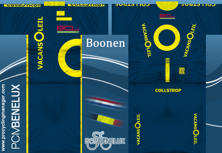 Main Shirt for Vacansoleil Pro Cycling Team