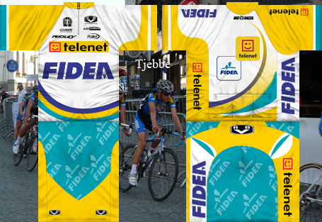 Main Shirt for Telenet Fidea Cycling Team