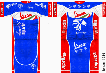 Main Shirt for Vespa - Aprilia Racing