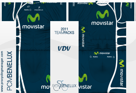 Main Shirt for Team Movistar