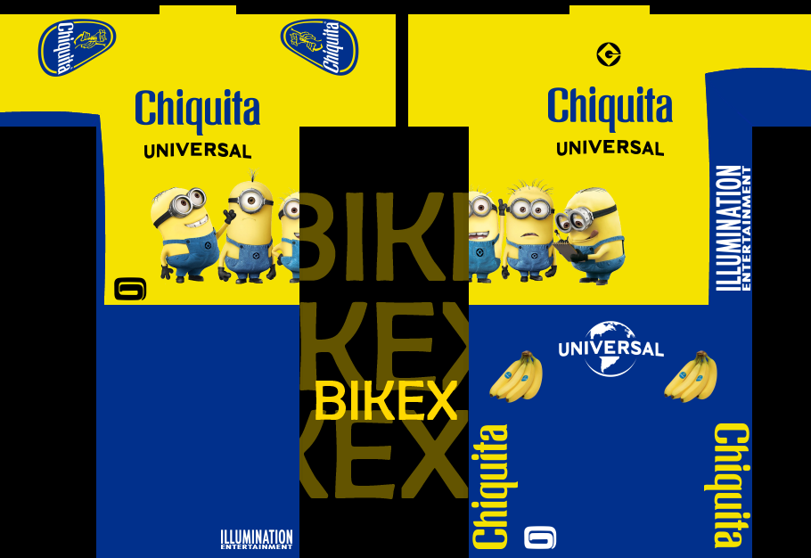 Main Shirt for Chiquita - Universal p/b Minions