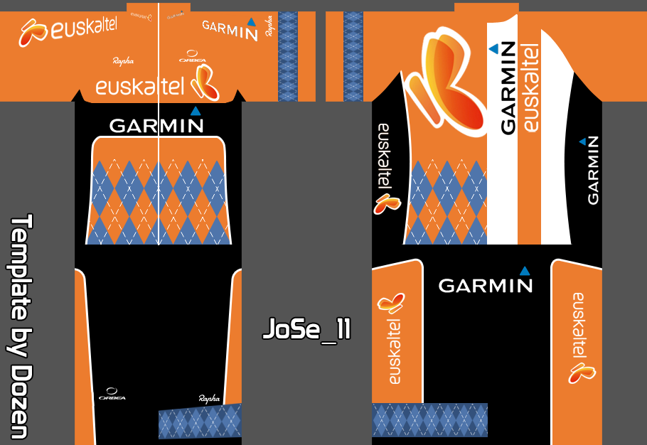 Main Shirt for Euskaltel Garmin