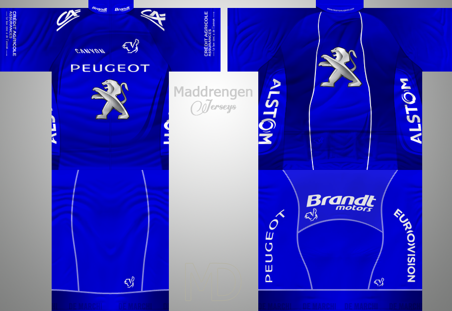 Main Shirt for Team Peugeot