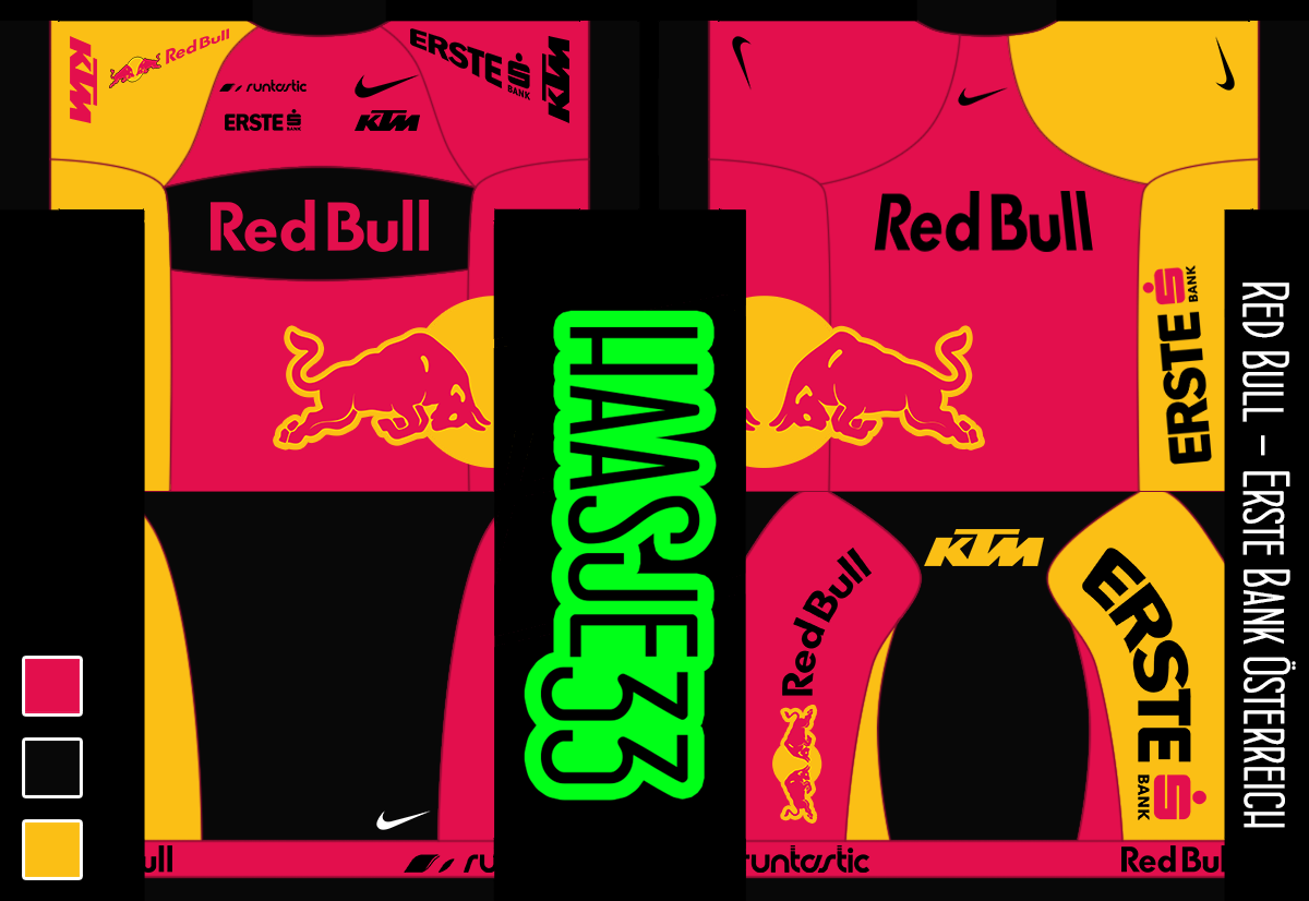 Main Shirt for Red Bull - Erste Bank