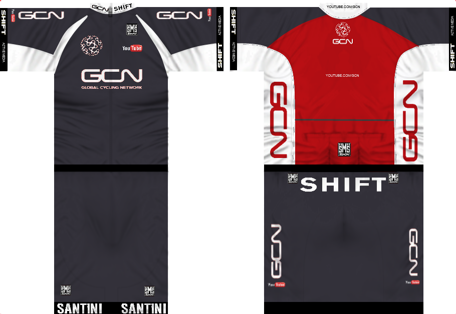 Main Shirt for Global Cycling Network