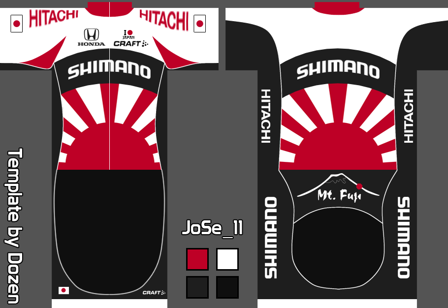 Main Shirt for Shimano