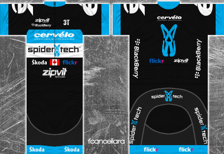 Main Shirt for Team Spidertech - Cervélo