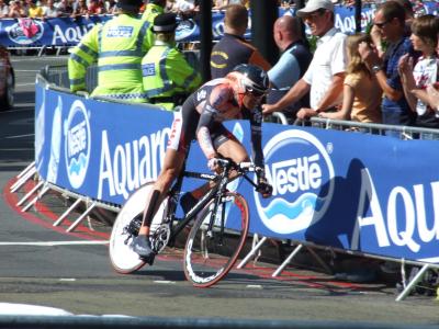 Mari Aerts in the '07 TdF Prologue