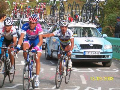 Vuelta a España  2008  L'Angliru