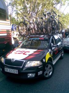 Le Tour 07: CSC Support Car 2