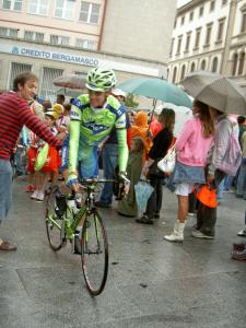 Charlie Wegelius at the Giro.