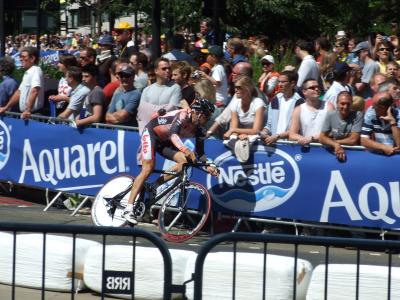 Dario Cioni in the '07 TdF Prologue