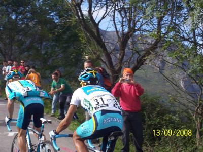 Vuelta a España  2008  L'Angliru