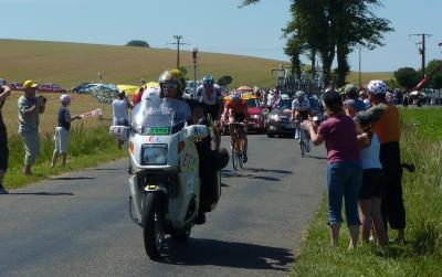 TDF stage 4 - Breakaway (De Greef, Isasi, Champion)