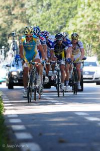 Gasparotto pulling the breakaway group