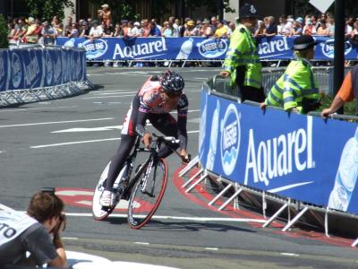 Fred Rodriguez in the '07 TdF Prologue