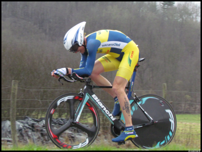 Gustav Erik Larsson Prologue Paris Nice 2012